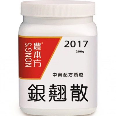 銀翹散 2017 農本方